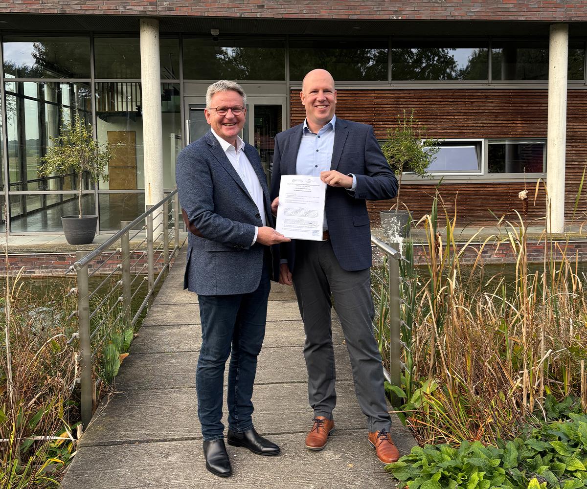 Unterzeichnung einer Partnerschaft für die Umweltbildung zwischen EGW und WBC