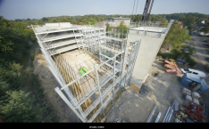 Baustelle Parkhaus Coesfeld September 2024